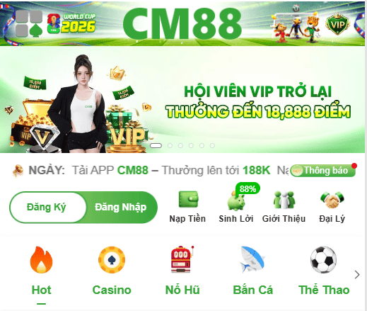 cm88 trang chủ